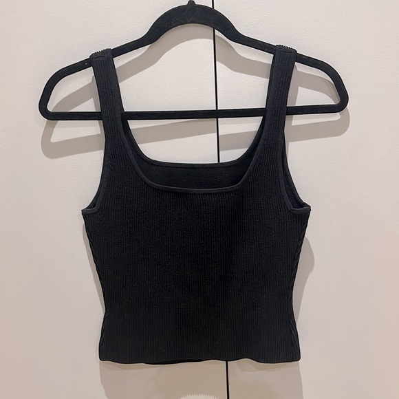 Aritzia Babaton Sculpt Knit Square Neck Tank - Picture 4 of 4